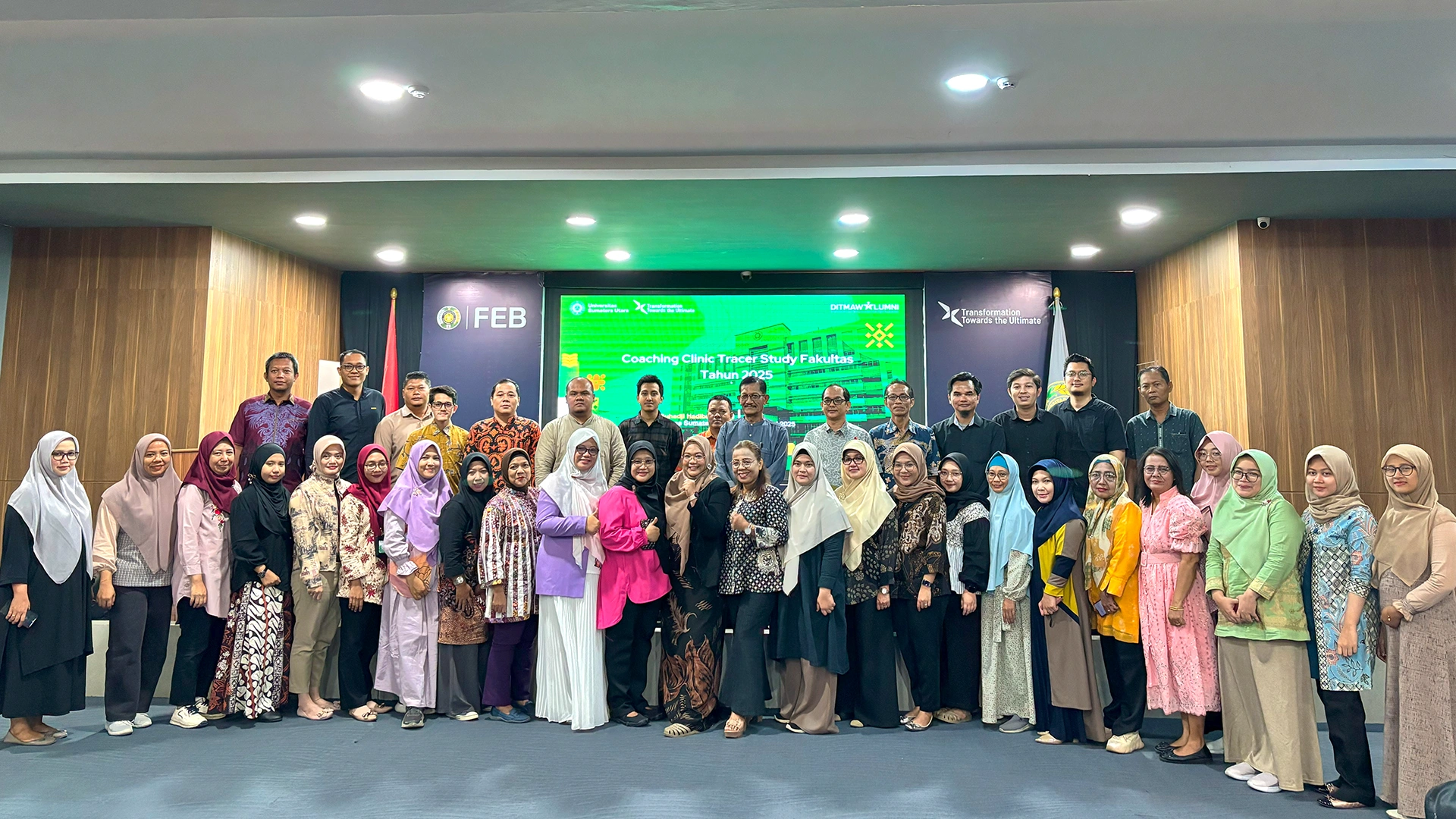 Ditmawalumni USU Selenggarakan Coaching Clinic Tracer Study Tahun 2025 untuk Tingkatkan IKU 1